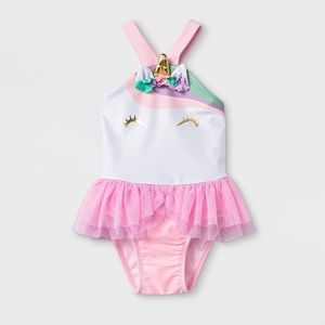 Baby/Toddler Unicorn Tutu Swimsuit